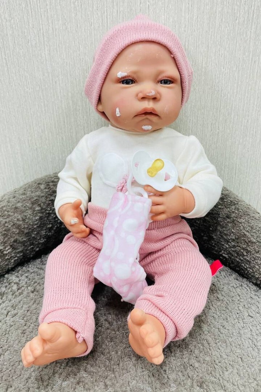 УЦЕНКА Кукла BERJUAN виниловая 45см Newborn (8103)