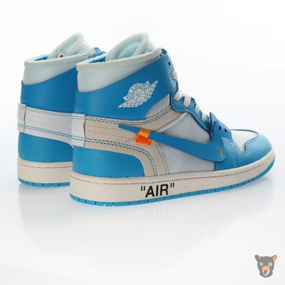 Кроссовки Off-White x Nike Air Jordan 1 "The Ten: UNC"