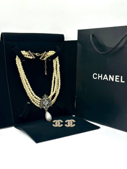 Серьги CHANEL