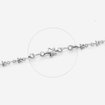 Цепь "Звездочки", 4,5*10мм, сталь