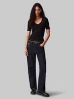 Блузка CALVIN KLEIN JEANS - черный(J20J224455)