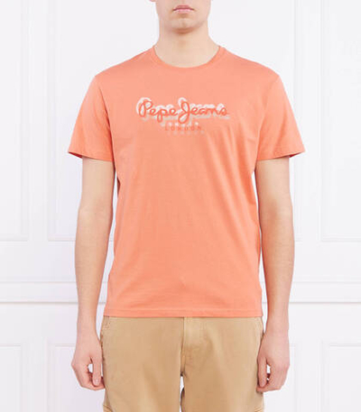 Футболка RICHME Pepe Jeans London - оранжевый(PM508697)