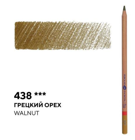 Карандаш профессиональный цветной "Мастер-класс" №438, грецкий орех NEW!