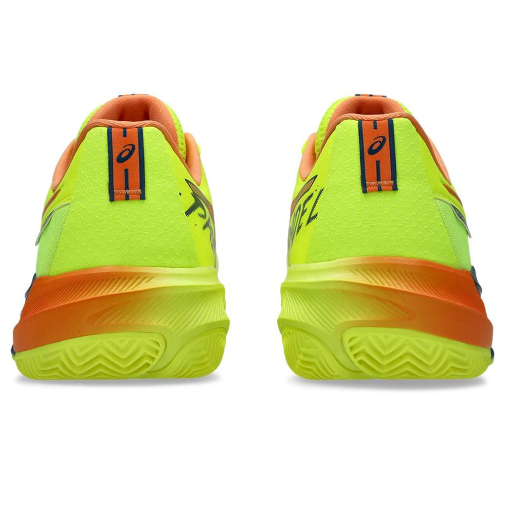 Мужские кроссовки для Падел Asics Gel-Challenger 15 Padel L.E. - safety yellow/twilight blue