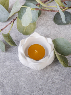 Статуэтка Пара с сердцем и подсвечник Лотос