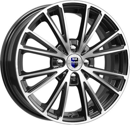 K&K Меандр 6x16 4x100 ET 50 Dia 60.1 (алмаз черный)