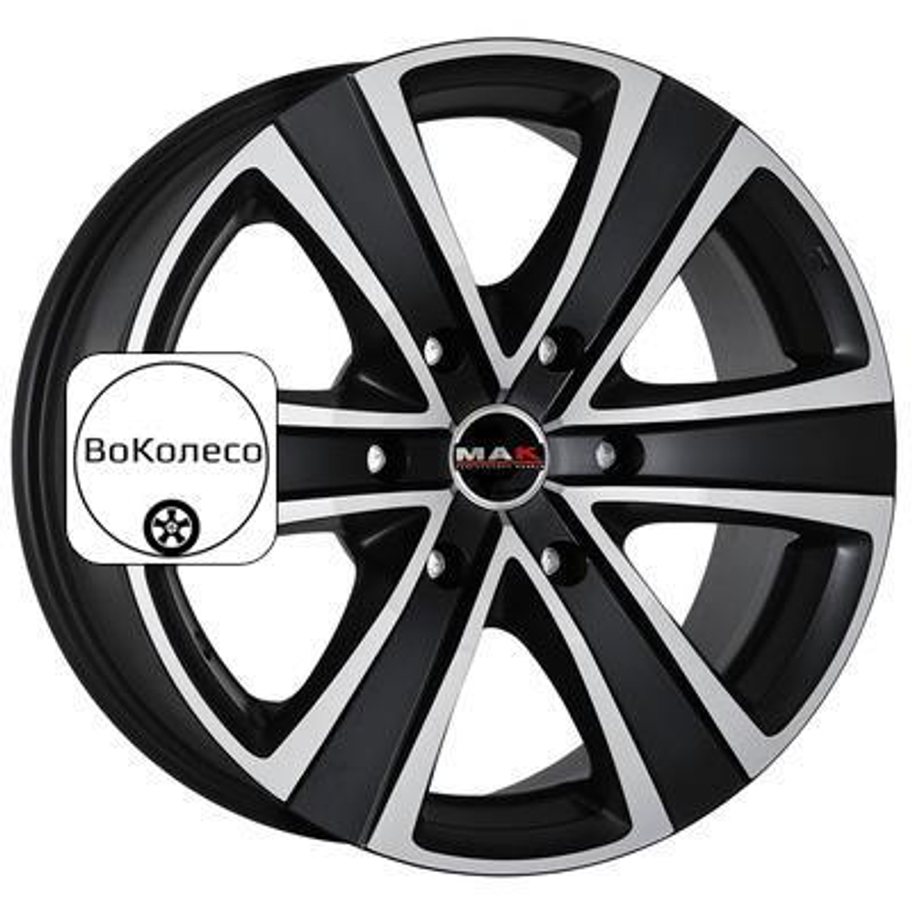 7,5x18/5x118 ET60 D71,1 Stone 5 Black mirror MAK