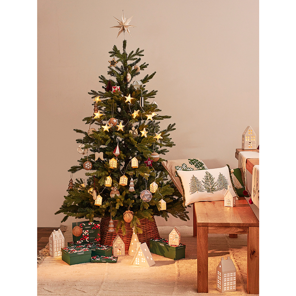 Подушка декоративная с вышивкой christmas tree из коллекции new year essential, 30х45 см