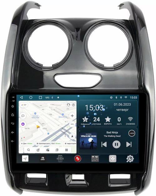Магнитола для Renault Duster 2015-2020, Lada Largus 2021+ - Redpower 260 Android 10, Быстрая, CarPlay, SIM-слот