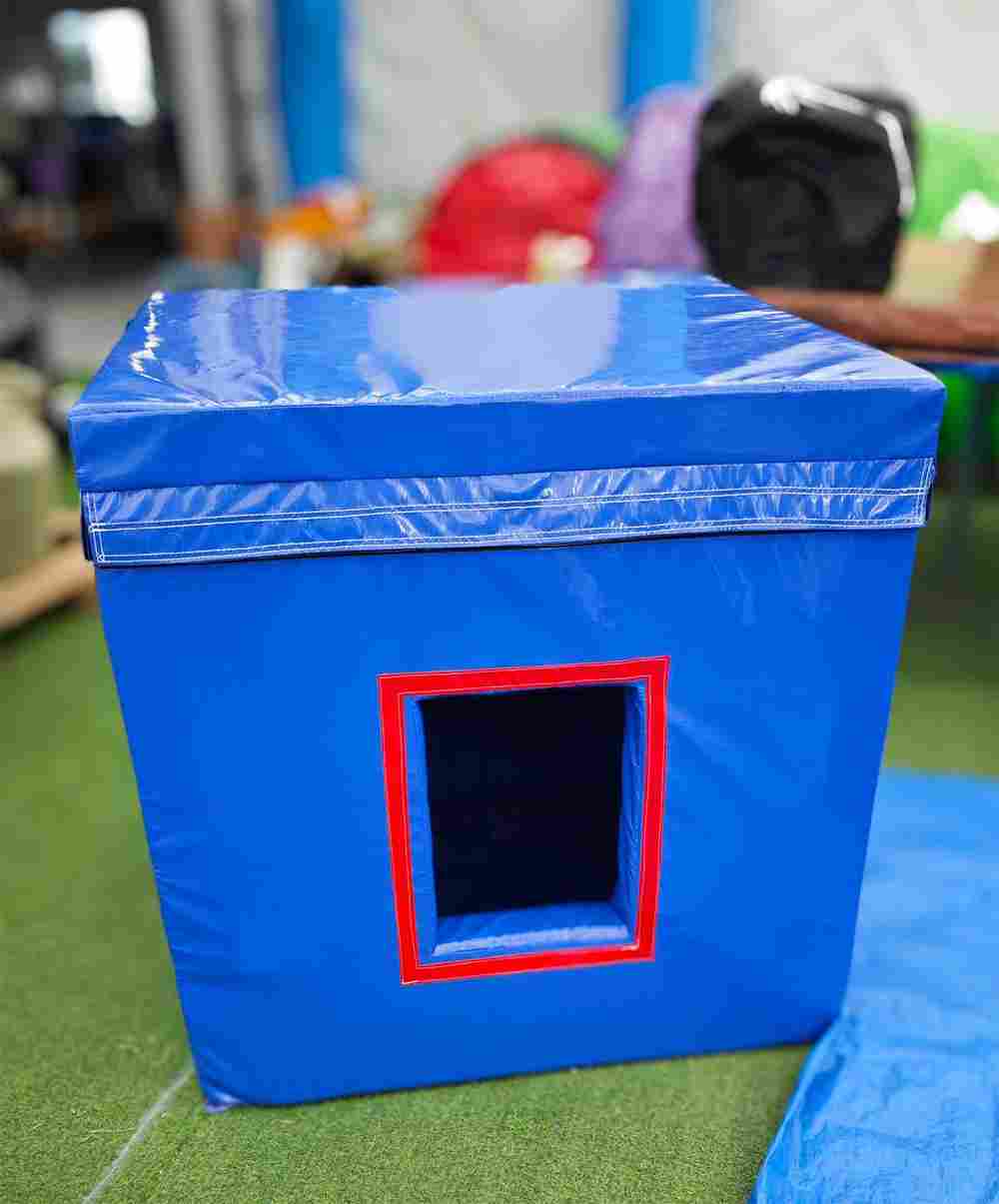 Универсальный звукоизолирующий короб для всех типов батутных насосов