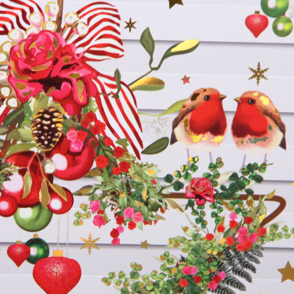 Пакет подарочный «Новогодняя суета» 18*23*8 см, микс