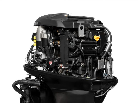 Комплект Алюминиевая лодка (катер) Mikatsu (Микатсу) 470 (Z43) Premium + мотор Sharmax SMF60FEL-T EFI