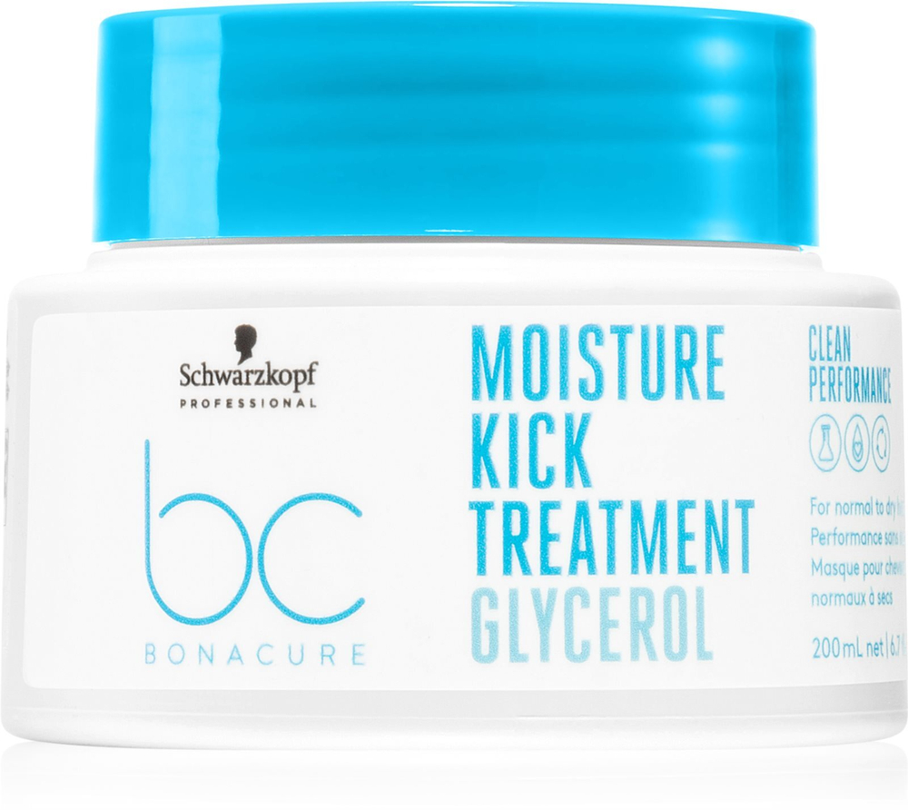 Schwarzkopf Professional BC Bonacure Moisture Kick - маска для нормальных и сухих волос /   200  ml  / GTIN 4045787725797