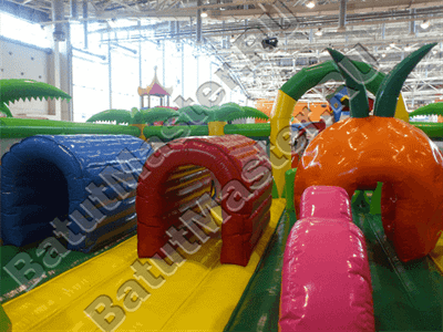 Надувной коммерческий батут "Джунгли"