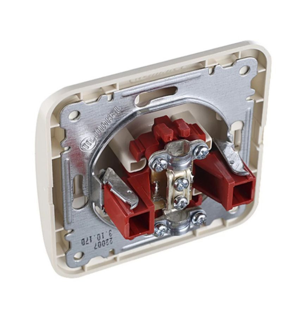 Mimoza Розетка телевизионная TV бежевая