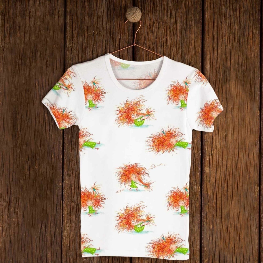 Кулир (принт). Рыжик, 0,48 м