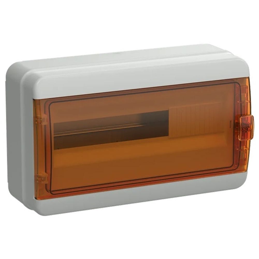 Корпус пластиковый КМПн-18 IP65 оранжевая прозрачная дверь TEKFOR IEK