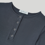 LS Ribbed Bodysuit Nine Iron