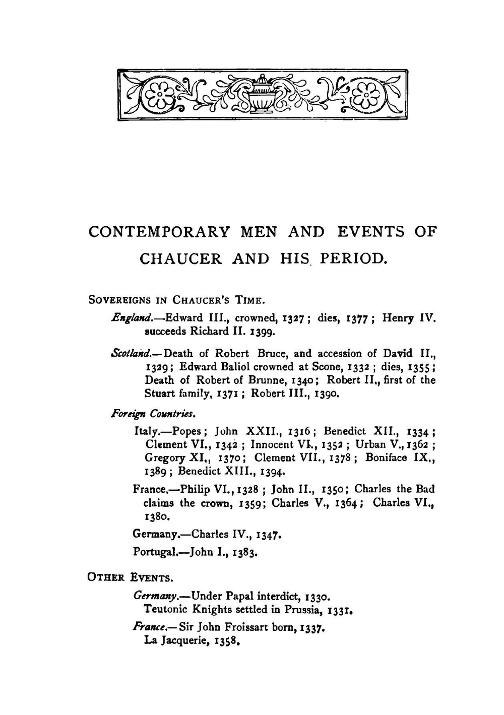Chaucer's Canterbury tales Annotated and accented with illustrations of English life in Chaucerʼs time | John Saunders