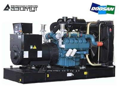 Дизельный генератор Азимут АД-500С-Т400-2РМ17 Doosan с автозапуском