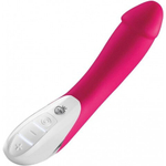 Вибратор Mystim Terrific Truman вишневый