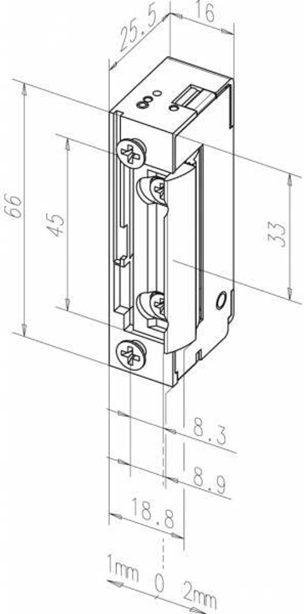 Электрозащелка effeff 118S