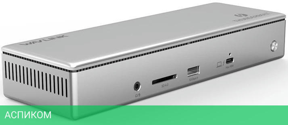 Док-станция Wavlink Thunderbolt 4 Quad Display (WL-UTD41 Pro)