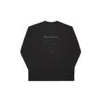 Лонгслив Nothomme Blue Monte Universe Reflective Print "Black"