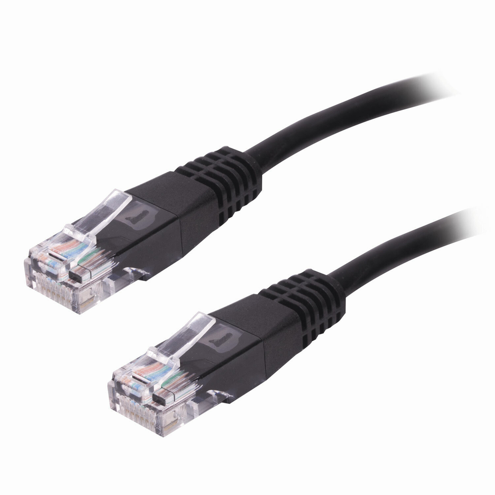 Кабель (патчкорд) UTP 5E категория RJ-45 1 м SONNEN для подключения Интернета по локальной сети LAN (5 штук в упаковке)