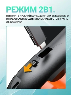jingleszcn Поворотный эндоскоп 6.4мм/поворот 360 /HD 1080P автомобильная камера Кабель 1 м Android,IOS