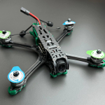 Квадрокоптер GEPRC MARK5 O4 Pro wide X TBS Nano RX 6S