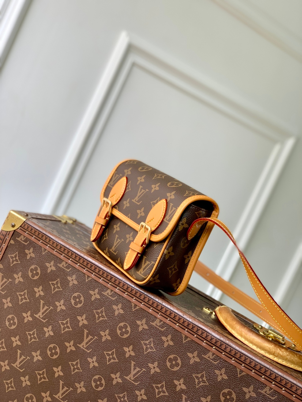 Louis Vuitton Satchel Wearable Wallet