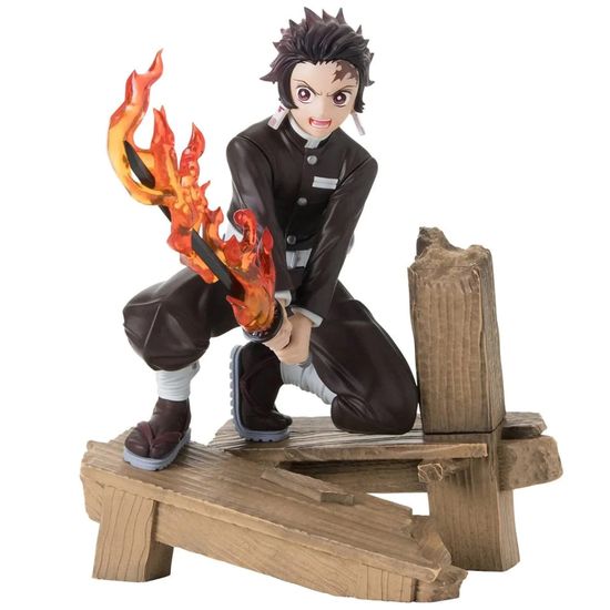 Фигурка Аниме SEGA Клинок рассекающий демонов Tanjiro Kamado 12см / по мотивам аниме "Клинок рассекающий демонов", Танджиро Камадо
