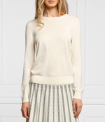 кашемировый свитер iberia TORY BURCH - экрю(63625)