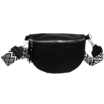 Сумка женская через плечо «ИМАНИ», цвет черный, три кармана, 24*19*7*5см (лейбл Ultramarine)