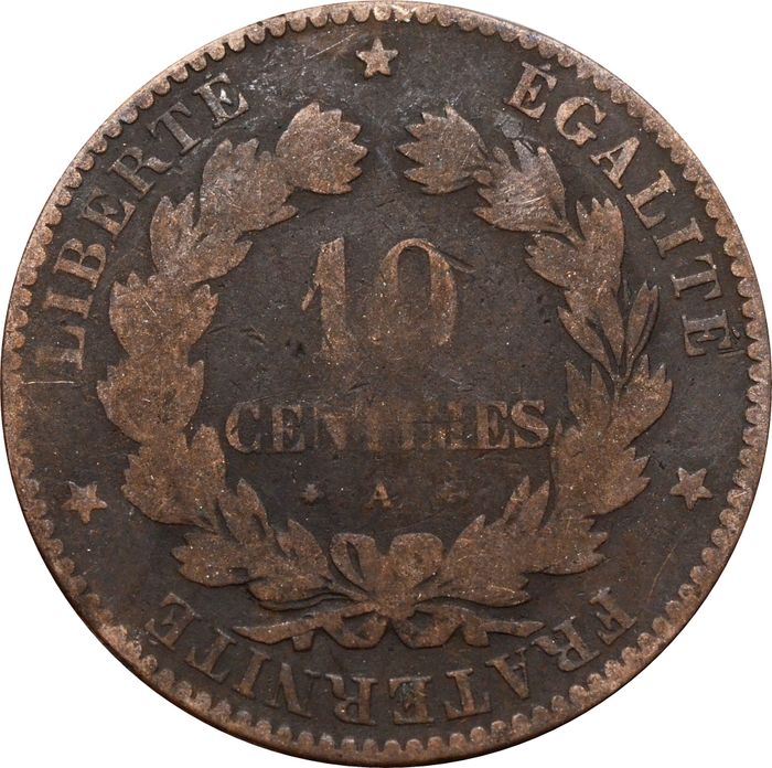 10 сантимов 1870-1898 Франция