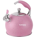 Чайник из нержавеющей стали, со свистком,3л, ROSE