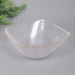 Салатник стеклянный «ICE CRYSTAL» 16,5*7,5см прозрачный