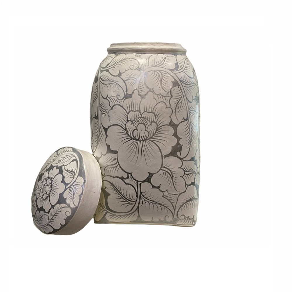 Ваза с крышкой 64 см