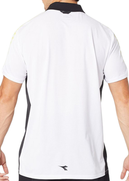 Теннисное поло Diadora SS Polo Challenge - white/black