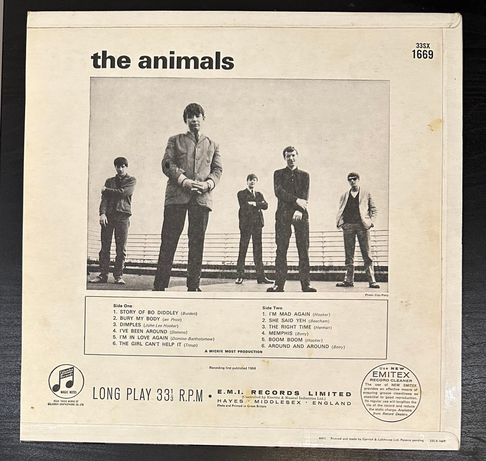 The Animals - The Animals (Англия 1964г.)