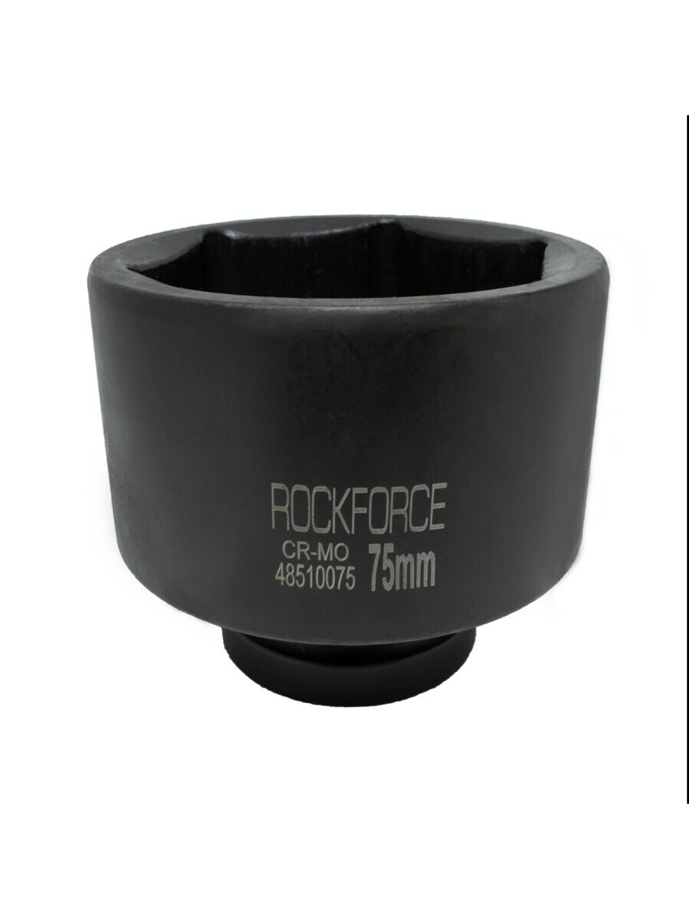 Головка ударная глубокая 75мм 6гр. 1'' RockForce##Rock FORCE RF-48510075