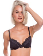 Кружевной бюстгальтер с эффектом пуш-ап (Размер: 1B) (Цвет: белый)