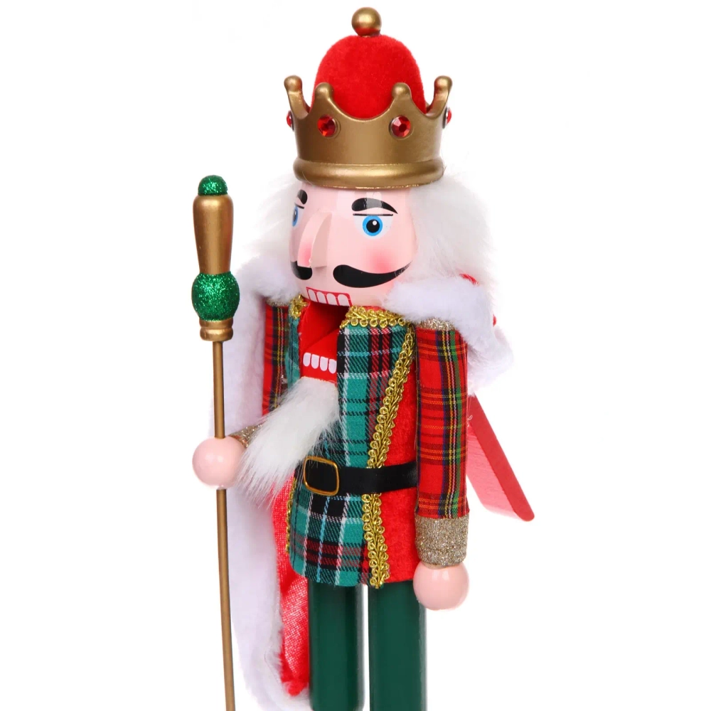 Фигурка новогодняя «Щелкунчик - Нарядный кафтан» 10*8,5*38 см