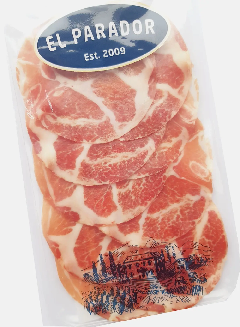 Шейка свиная El Parador Coppa сыровяленая нарезка 70г