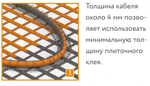 Электрический теплый пол "Теплолюкс" нагревательный мат ProfiMat 180 - 15,0 /2700, 15,0м2