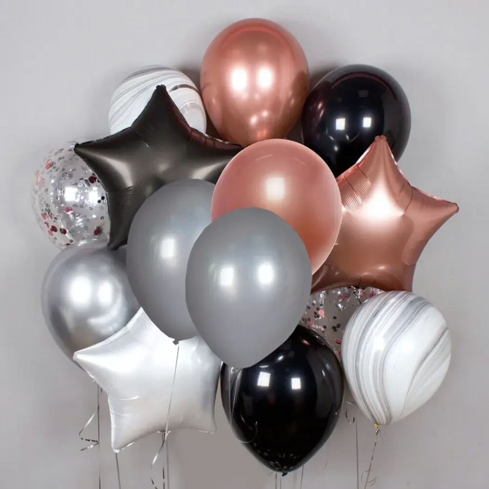 Набор шаров 15 шт «Ты мой космос!»