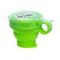 Кружка силиконовая PREMIER складная с крышкой (PR-FH038)