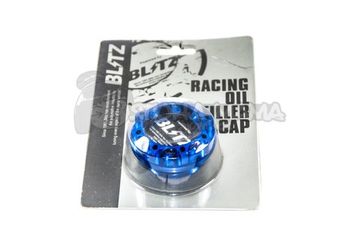 Масляная крышка Blitz синяя (Subaru)