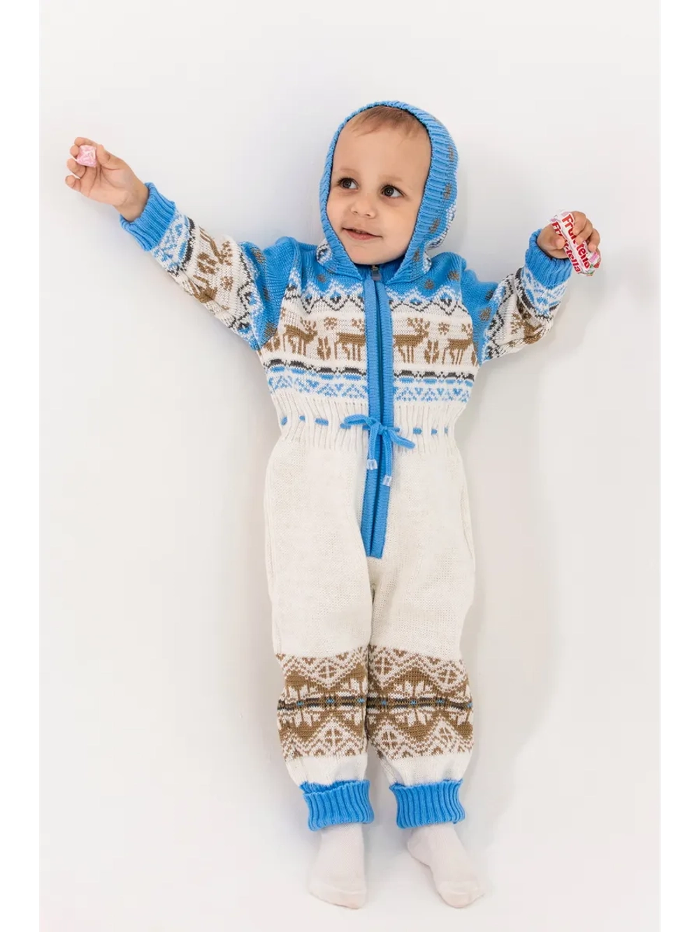 Комбинезон вязаный